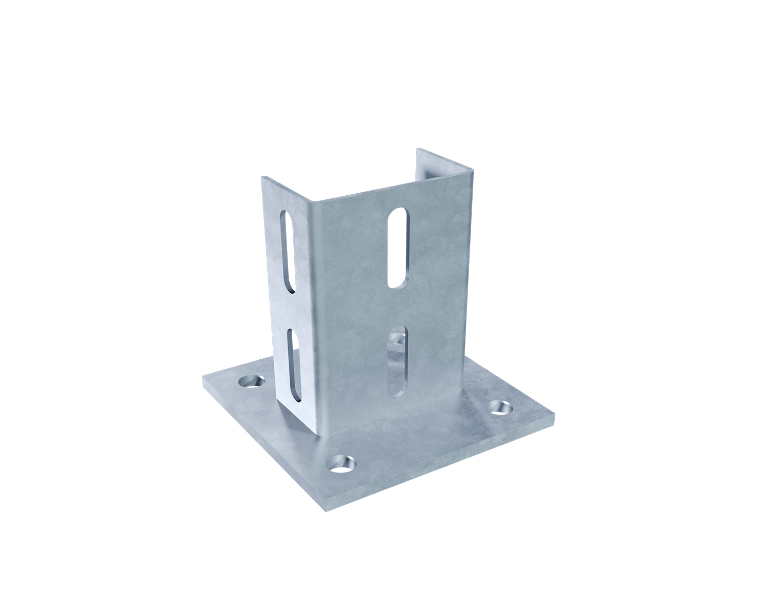 Подвес универсальный пол/потолок EMI.KPU235, толщ. 2,0/4,0 мм, цинк