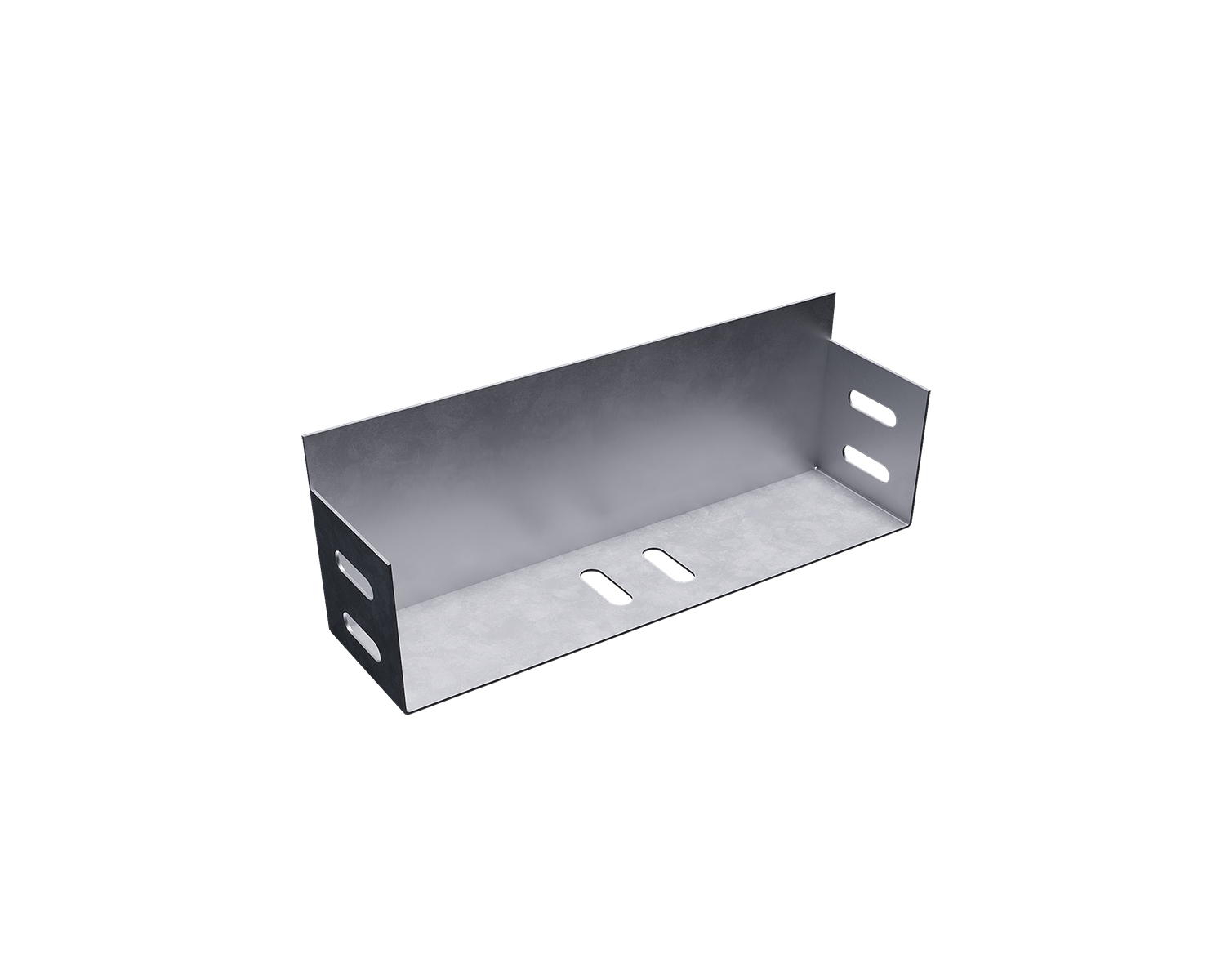 Заглушка лотка, SPL.ZG, 500х100 мм, толщ. 1,0 мм, цинк