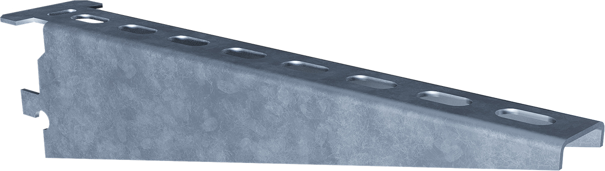 Полка кабельная К 1162 340 мм, толщ. 2,0 мм, цинк