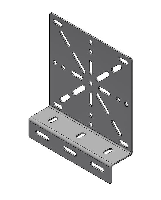 Пластина под коробку 150х150 мм, толщ. 2,0 мм, цинк