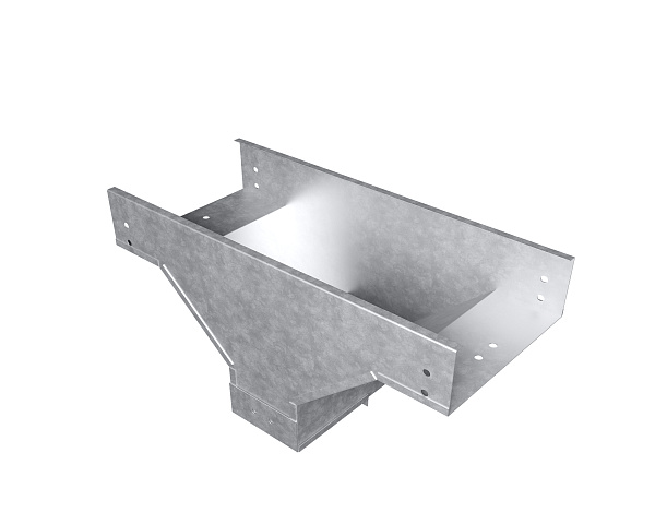 фотография Ответвитель Т-образный вертикальный боковой вниз лоток SPL.L.TVDB 250х65 250x65 мм, толщ. 1,2 мм, цинк фото Ответвитель Т-образный вертикальный боковой вниз лоток SPL.L.TVDB 250х65 250x65 мм, толщ. 1,2 мм, цинк